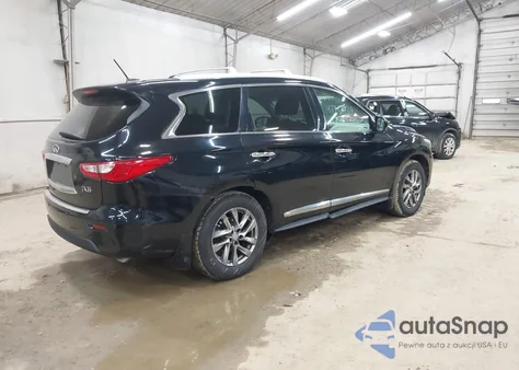 2013 Infiniti Jx35 z USA, uszkodzony, nr VIN 5N1AL0MM7DC306847